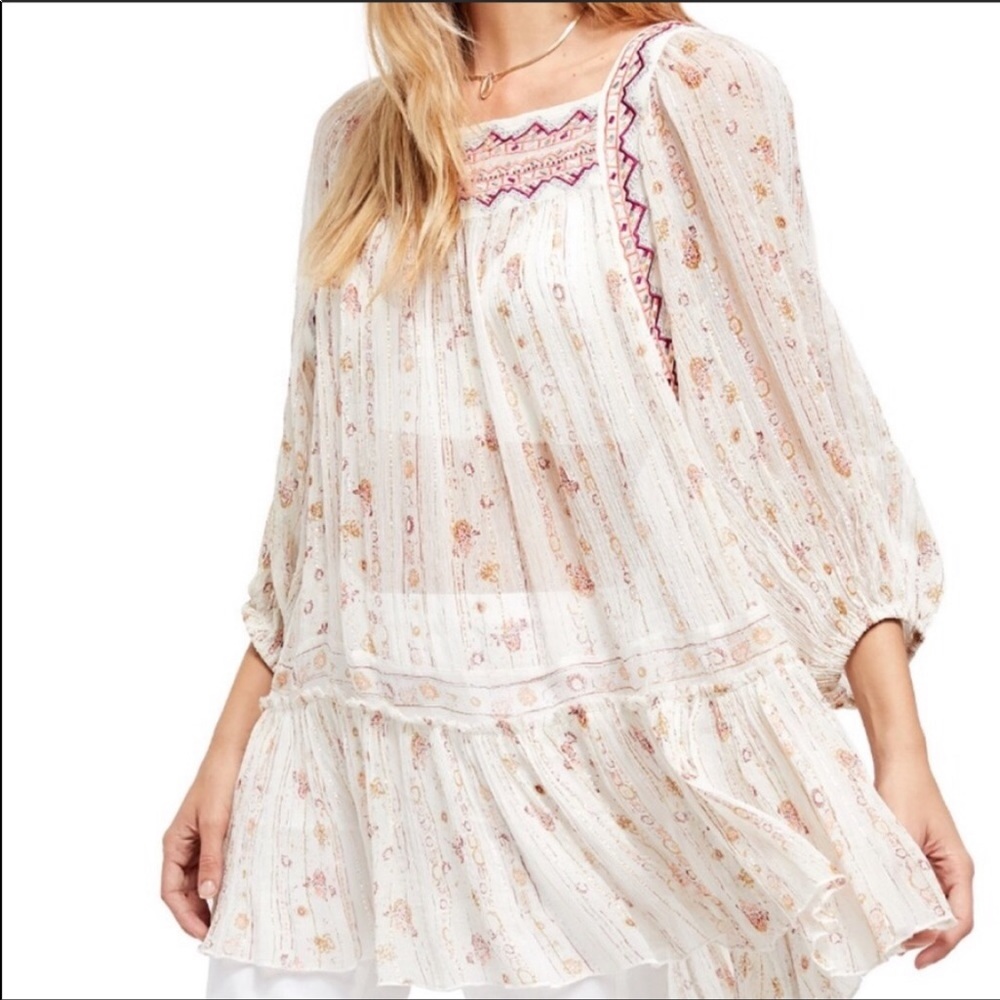 NWT Free People Dance Magic Tunic Size XS
